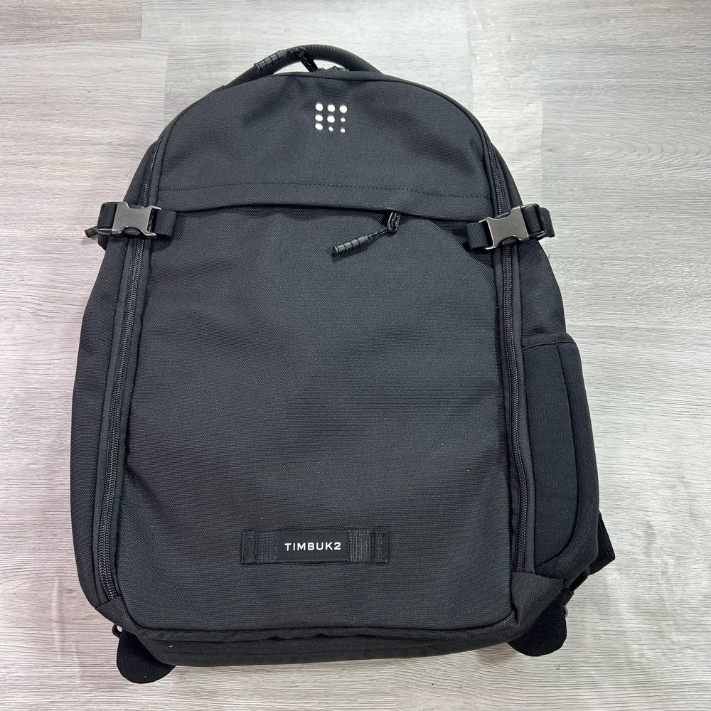 NEW Timbuk2 Division Pack Black 17" Laptop Backpack Bag Soft Case Travel -